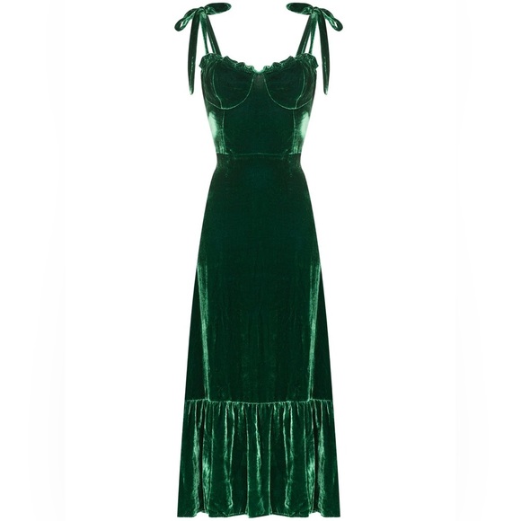 Reformation Dresses & Skirts - Reformation Antoinette Velvet Midi Dress